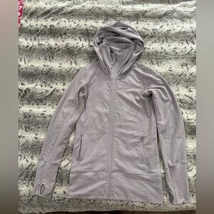 Lululemon Gray Hooded Jacket